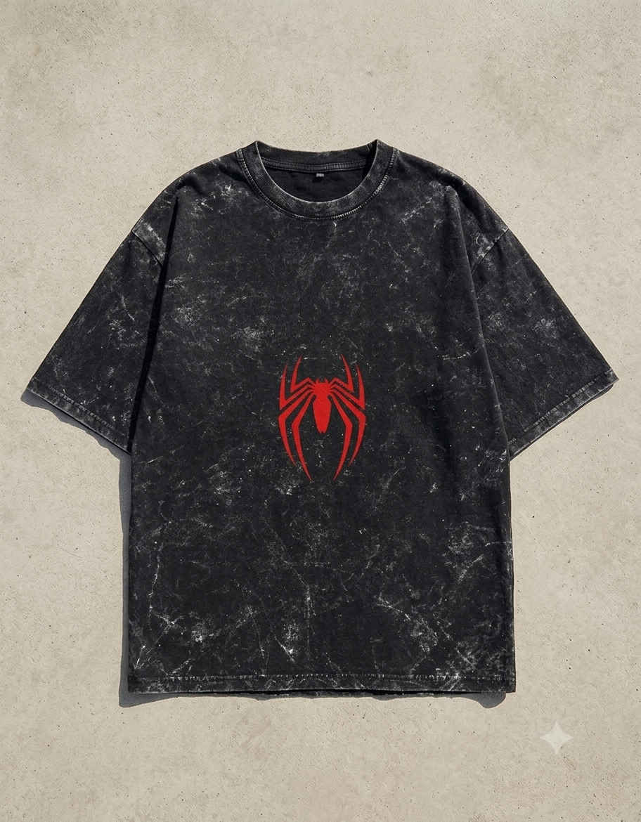 Premium Unisex Acid Washed Oversized Tee