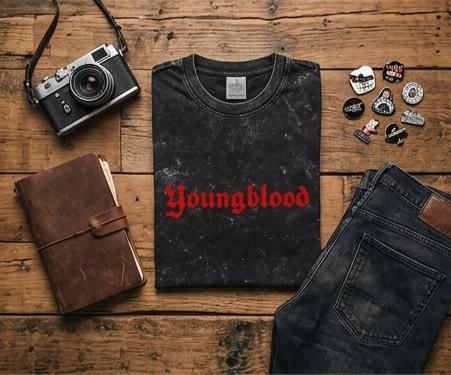 Premium Unisex Acid Washed Oversized Tee