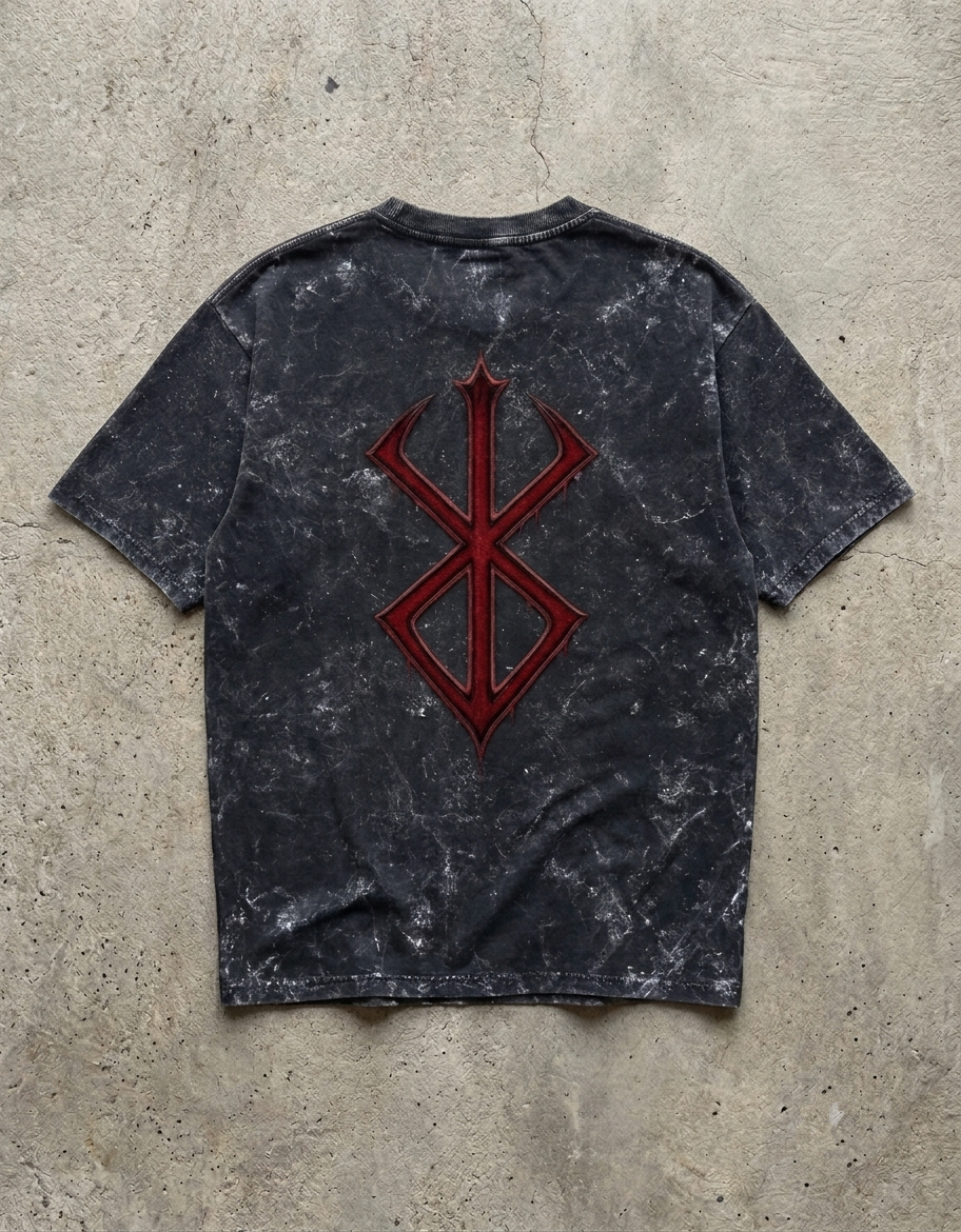 Premium Unisex Acid Washed Oversized Tee
