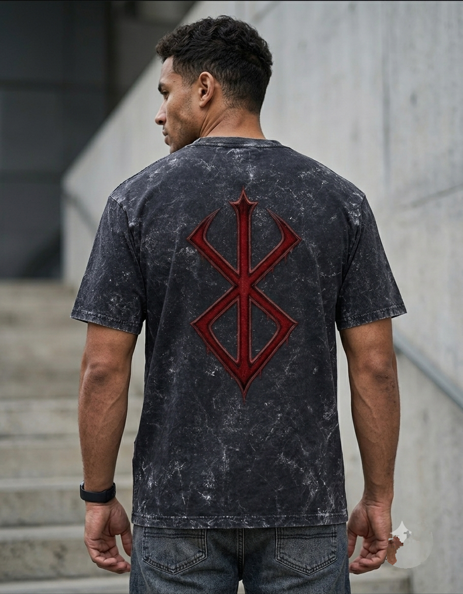 Premium Unisex Acid Washed Oversized Tee
